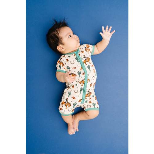 Rodeo Rider Bamboo Short Romper