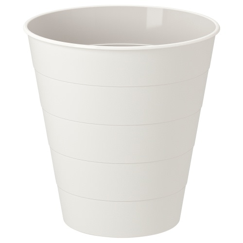 FNISS Trash can - white 3 gallon