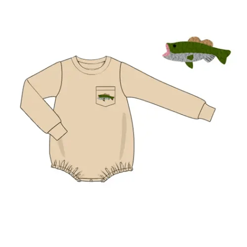 French Knot Bass Long Sleeve Bubble