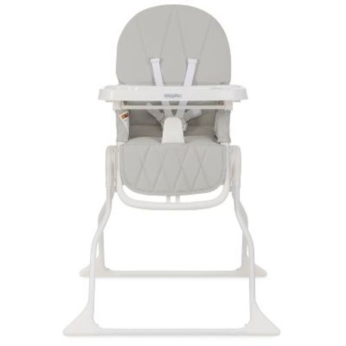 Dream On Me Snack & Stow High Chair, Koala Gray