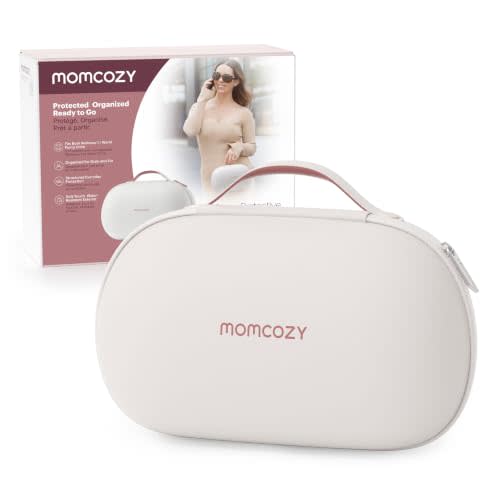 Momcozy Wellness 1 Breast Pump Storage Bag,Only for Wellness 1 | Pump Case for Momcozy Wellness1, with Dividers, Waterproof Organizer for Breast Pump Parts, Valves & Accessories