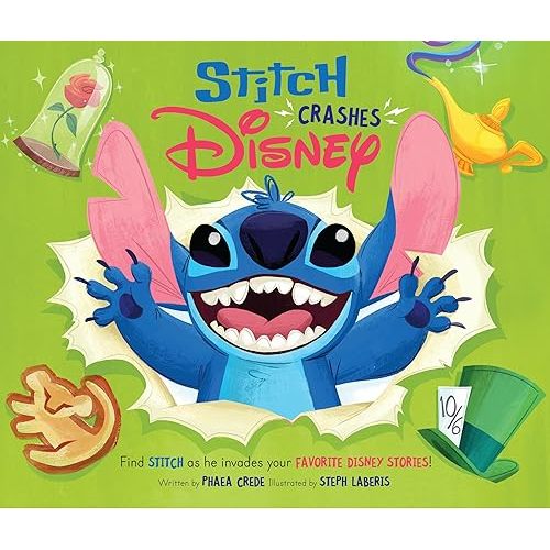 Stitch Crashes Disney Hardcover – Picture Book, May 30, 2023
