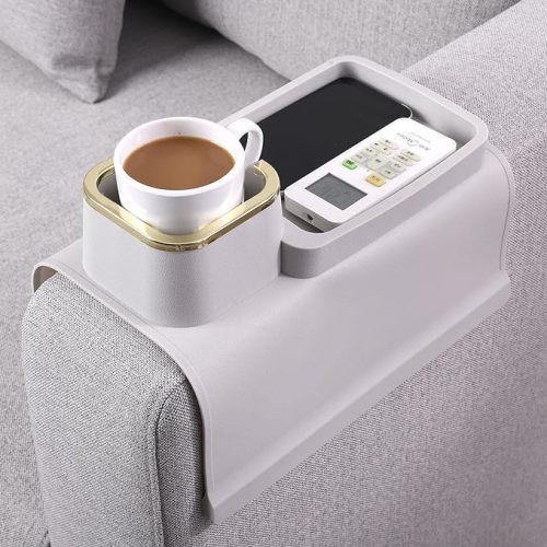 Silicone Sofa Armrest Table