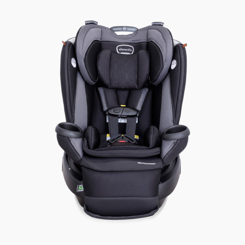 Evenflo Revolve360 Extend All-in-One Rotational Car Seat with Quick Clean Cover - Revere Gray