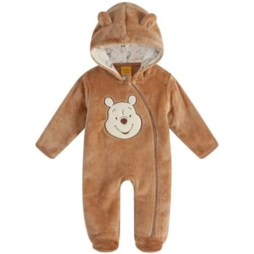 Magic Threadz Disney Clothes Baby Boys Pram One-Piece Featuring Mickey Mouse, Dumbo & Winnie The Pooh, Sizes (0–9M)