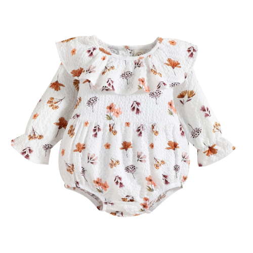 Gubotare Baby Girl Clothes Fall Funny Baby Bodysuits One-piece Baby Bodysuit Funny Baby Romper 0 3 6 9 12 18 24 Months (White,3-6 Months)
