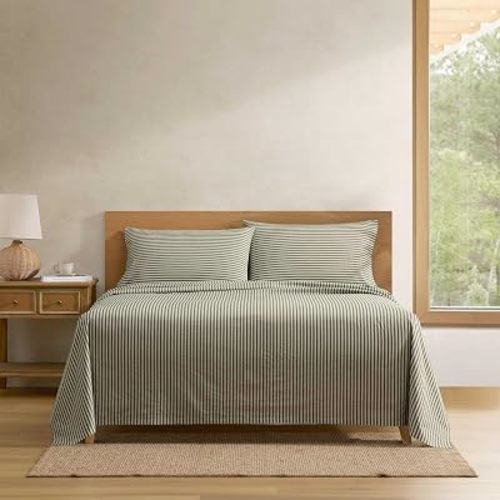 Eddie Bauer - Full Size Sheet Set with Fitted Sheet & Pillowcases