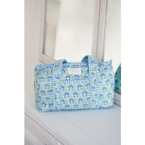 Blue Blossom Mini Duffle