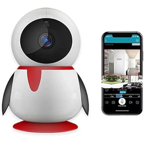 Smart Baby Monitor with Video & Audio, Night Vision, Two Way Talk, Motion Detection, Video Baby Monitor, WiFi Baby Monitor, Security Camera, Baby Gifts