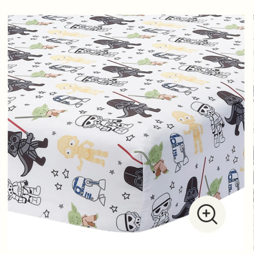 Star Wars Classic Fitted Crib Sheet