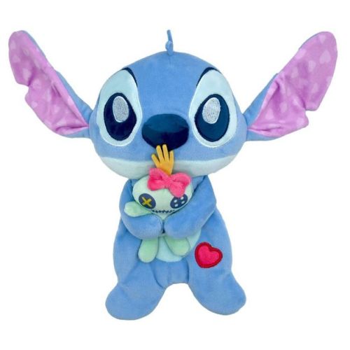 Disney Baby Stitch and Scrump Valentine Lovey Buddies Plush Baby Learning Toy