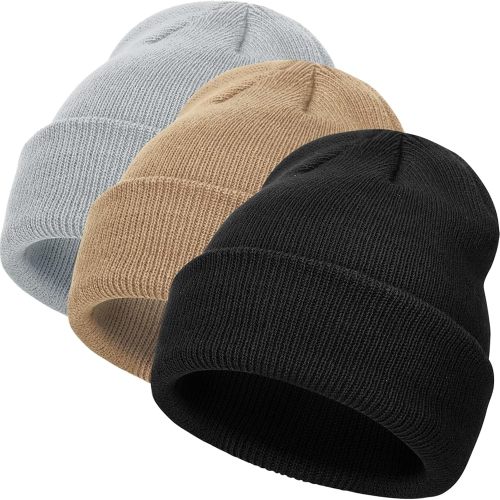 AQOKKA Baby Beanies Toddler Winter Hats Soft Infant Knit Hat for Baby Boys Girls Warm Caps Beanies Cold Weather