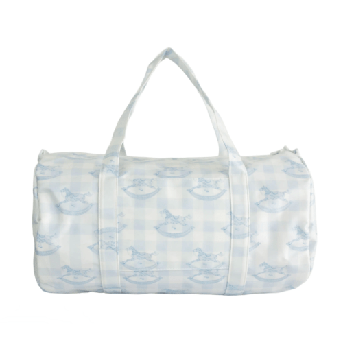 Parlor Pony Duffel Bag (Blue)