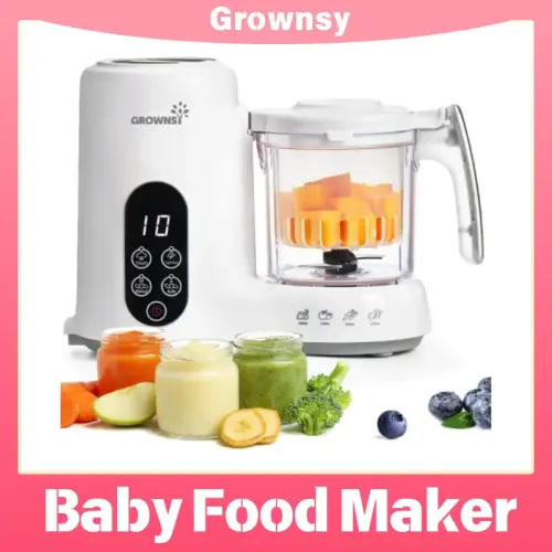 Grownsy Baby Food Maker with Steam Basket, One Step Baby Foo - TikTok Shop