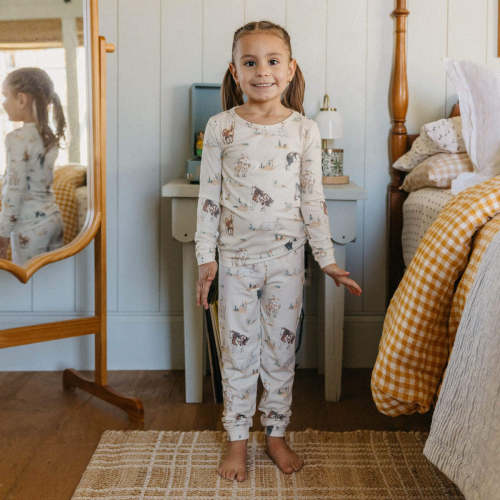 2pc Long Sleeve Pajama Set - Montana