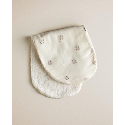 KIDS BUNNY SHOULDER BIB
