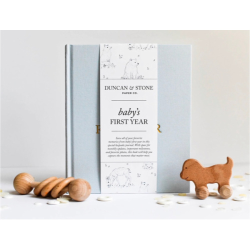 Baby's First Year Memory Book Journal | Duncan & Stone Paper Co.