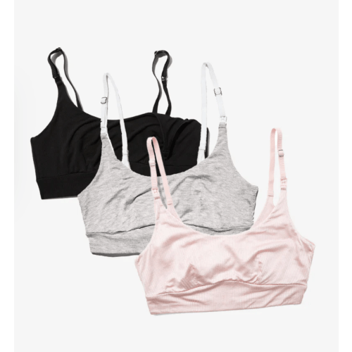 Everything Bra 3-Pack | Soft, Stretchy Maternity & Nursing Bras by Bodily