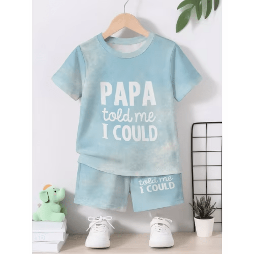 cartoon dad parent child print design short - Temu
