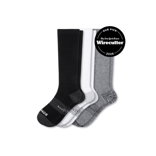 Women's Everyday Compression Knee High Sock 3-Pack (15-20mmHg)