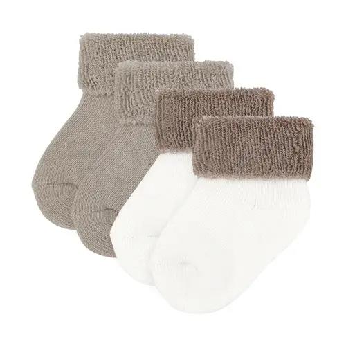 4baby Socks 2 Pack Natural | Baby Bunting AU