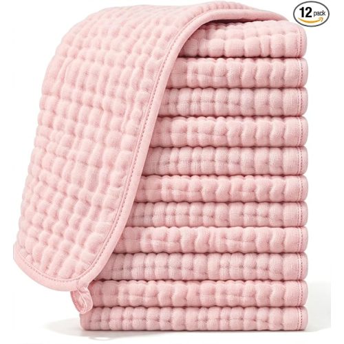 Ease Cubs Muslin Wash/Burp Rags