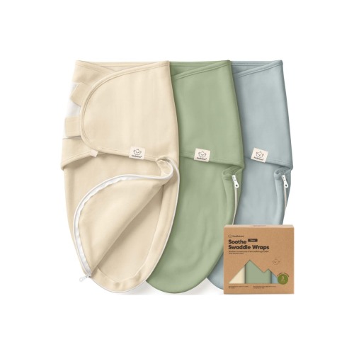 3-Pack Soothe Zippy Swaddle Wrap