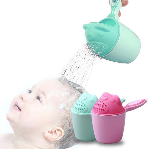 Baby Kids Shampoo Rinser Baby Rinse Cup Baby Bath Rinser Wash Hair Cup by Protecting Infant Eyes