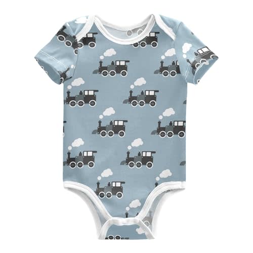 Aflyko Baby Bodysuit Infant Envelope Neck Soft Cotton Baby Golf Outfit