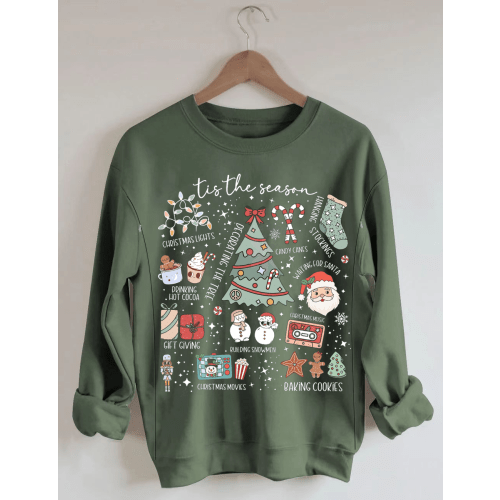 Retro Christmas Nursing Sweatshirt