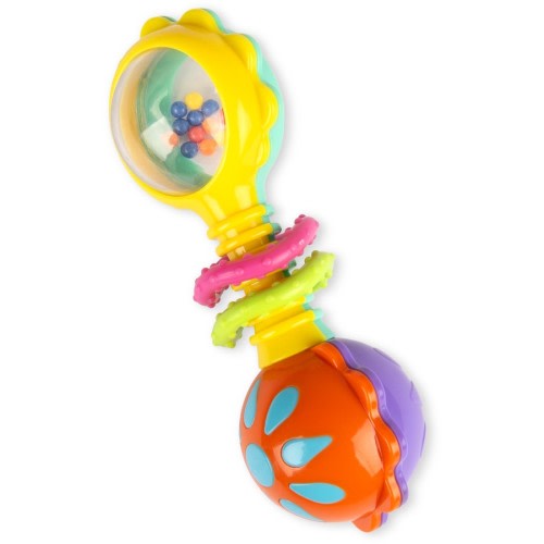 Playgro Twisting Barbell Rattle Refresh