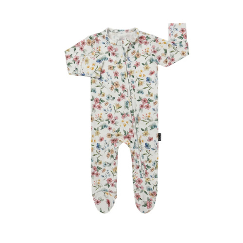 Footed Zipper Sleeper - Spring Meadows – activebaby