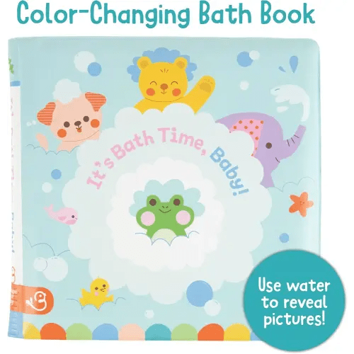 It's Bath Time, Baby! Color Changing Vinyl Bath Book