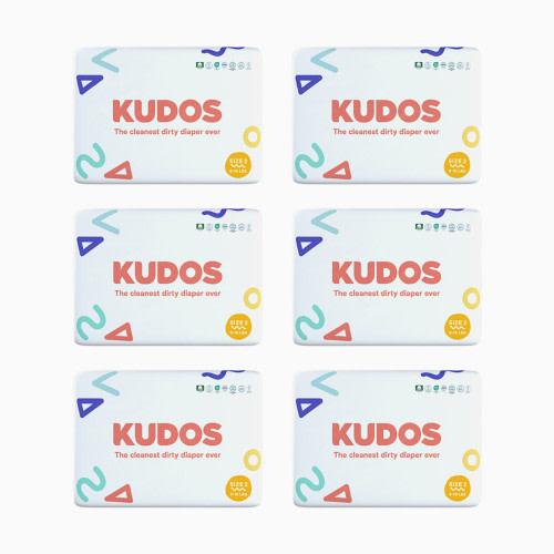 Kudos Diapers, Monthly Supply - Size 2, 192 Count