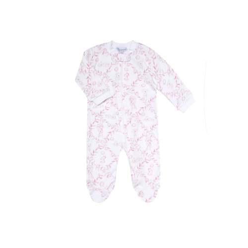 Buy Pink Bears Trellace Zipper Footie | Nellapima