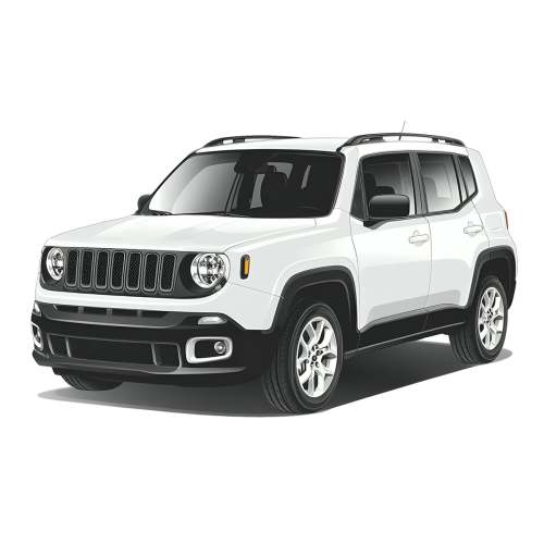 Jeep Renegade Car Window Sun Shades (2014-2023)