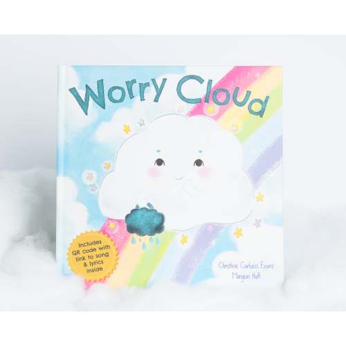 Worry Cloud Hard Cover Book
