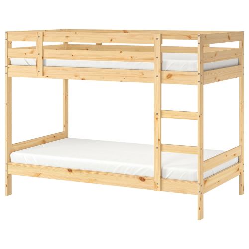 MYDAL Bunk bed frame - pine Twin