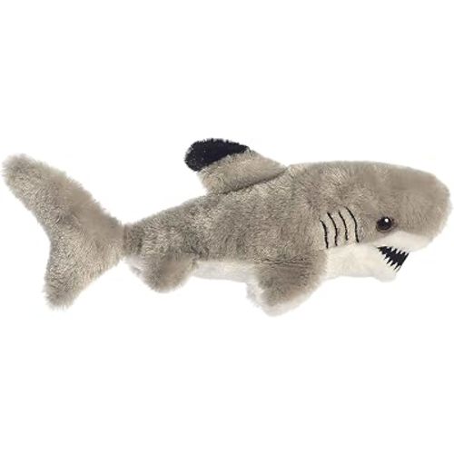 Aurora Mini Flopsie 10" Black Tipped Shark Adorable Stuffed Animal