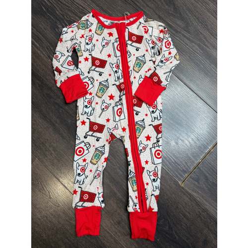 Red dog shopping sleeper