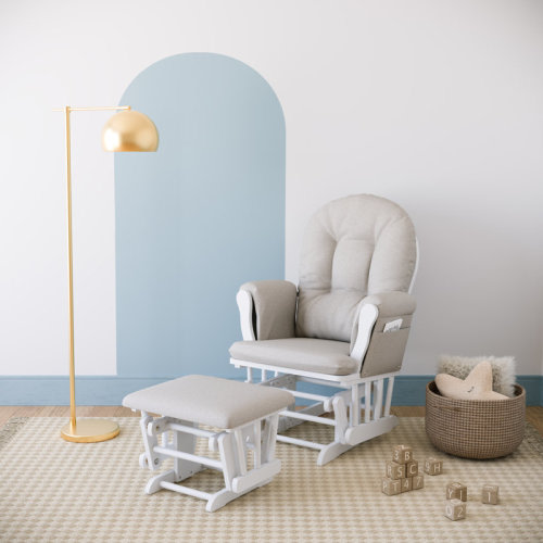 Storkcraft Hoop Glider with Ottoman & Reviews | Wayfair