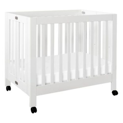 Babyletto Origami Portable Mini Crib - White