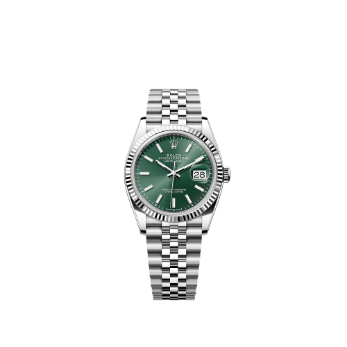 Rolex Datejust 36 watch: Oystersteel and white gold - m126234-0051