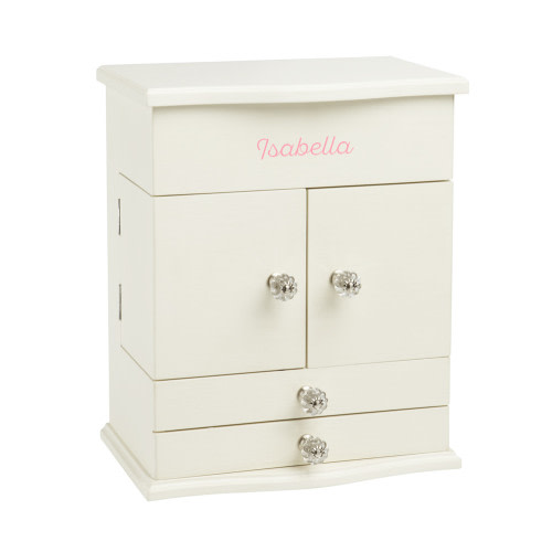 Cream Abigail Jewelry Box Collection