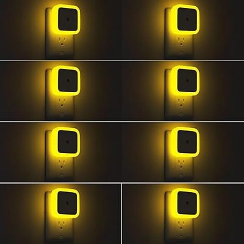 Sujeet Night Light, Night Lights Plug into Wall 8-Pack, Nightlight Plug in Night Light, Dusk to Dawn Night Lamp Led (Warm White)