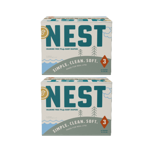 Buy Nest Chlorine-Free Baby Diapers Bundle at Well.ca | Free Shipping $35+ in Canada