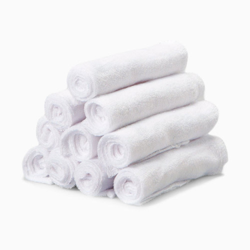 Soft Terry Washcloth (10 Pack) - White