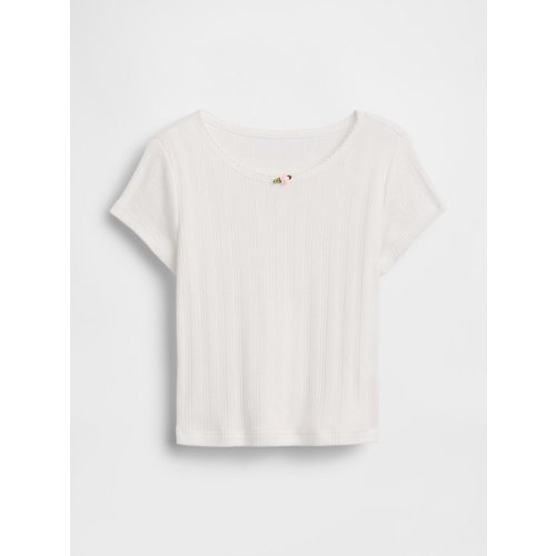Baby & Toddler Pointelle Rib T-Shirt
