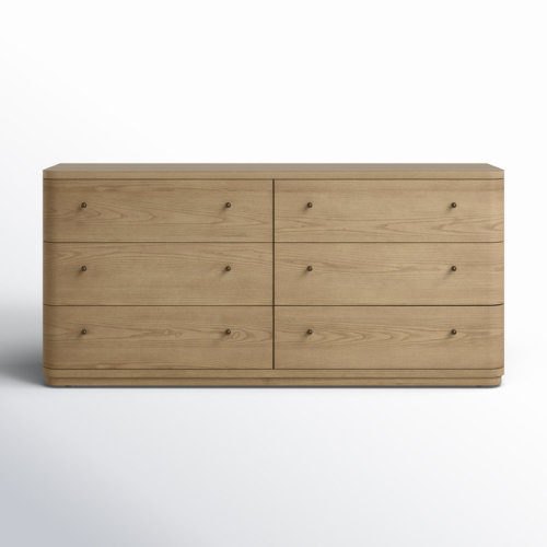 Joss & Main Lucie 6-Drawer Dresser & Reviews | Wayfair