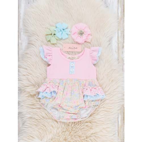 Sweet Meadow Ruffle Romper
